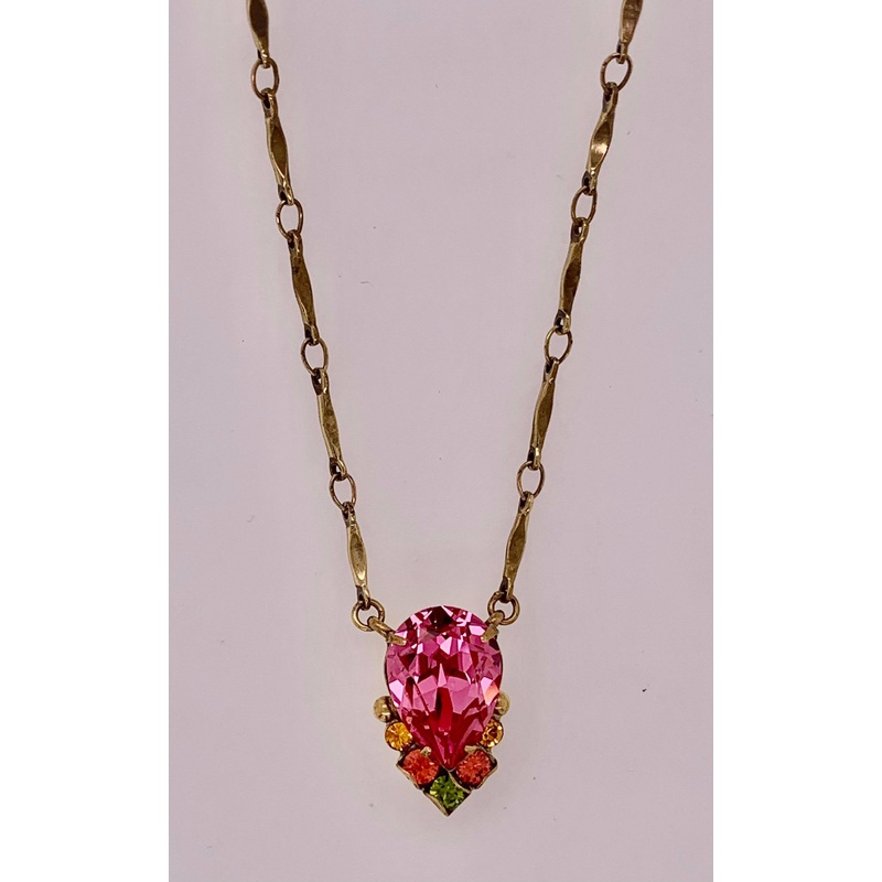 Sorrelli Petite Crystal Cluster Pendant Necklace