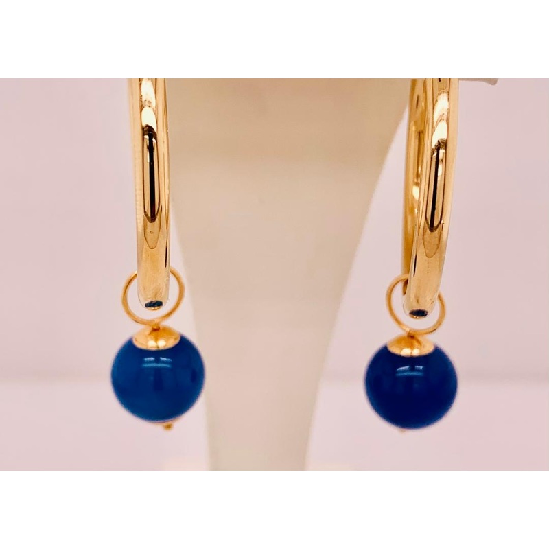 14K Gold Earring Charms