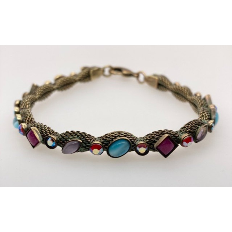 Multi-Stone Line Bracelet