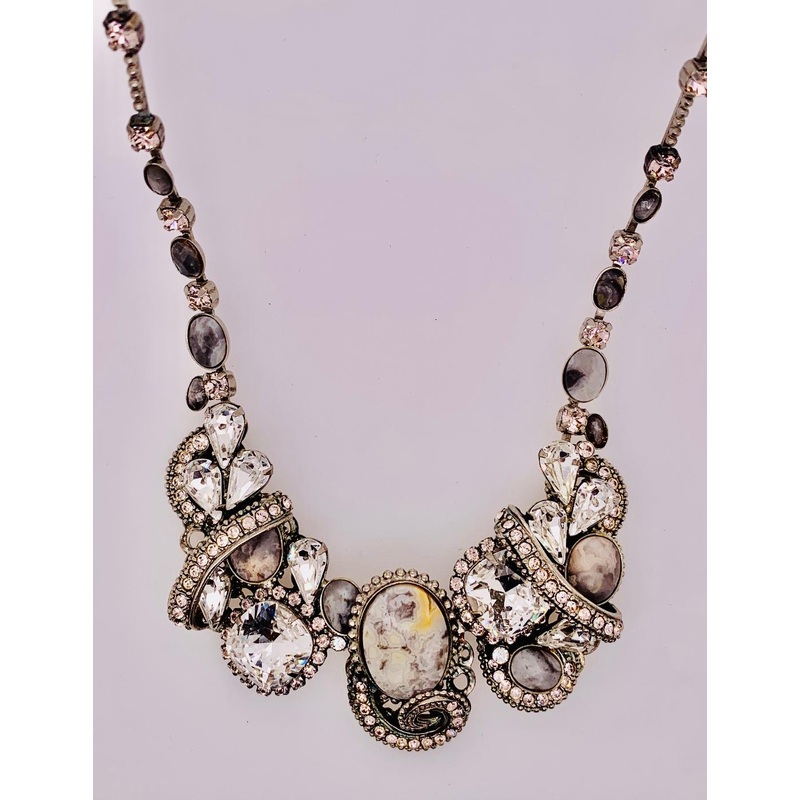 Sorrelli Multi Shaped Stone Necklace