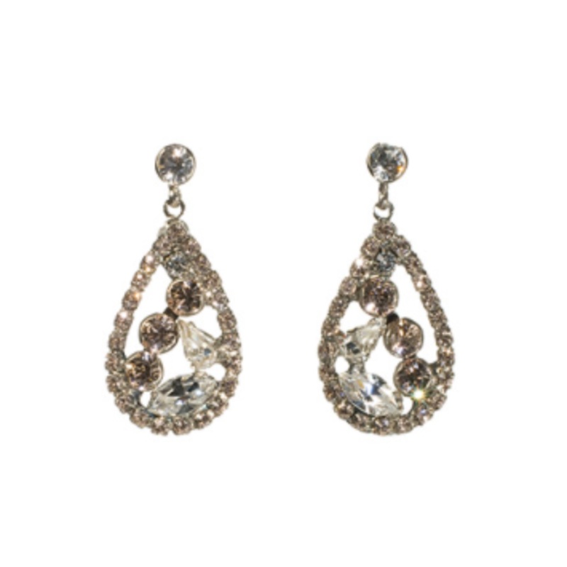 Teardrop Crystal Earring