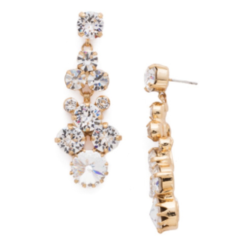 Well-Rounded Crystal Drop Dangle Earrings