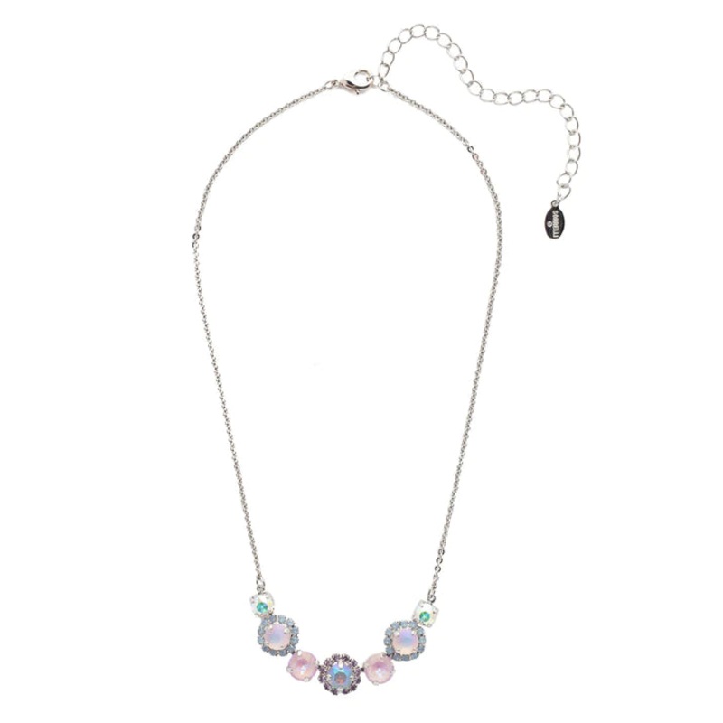 Sorrelli Haute Halo Lined Tennis Necklace