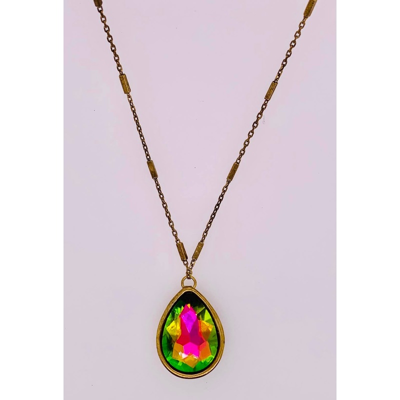 Sorrelli Pear Shaped Pendant Necklace