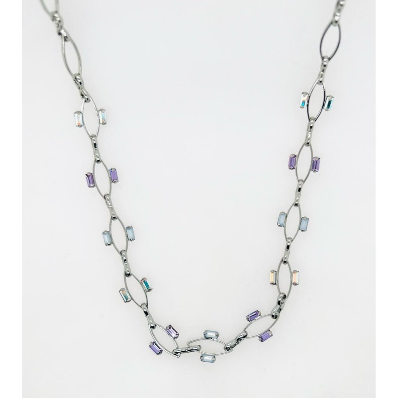 Violette Petite Tennis Necklace