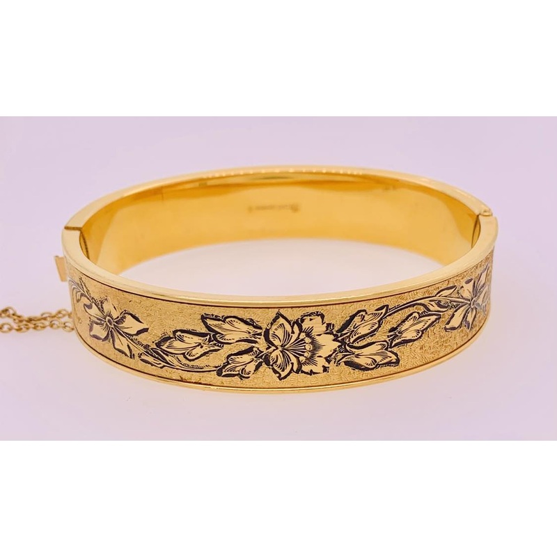 Estate Gold Filled Bangle