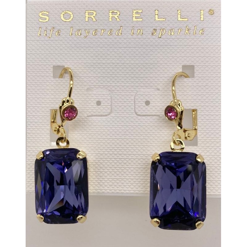 Kathleen Studded Dangle Earrings