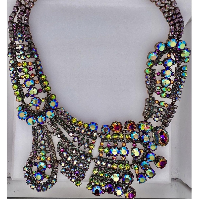 Sorrelli Crystal Paisley Statement Necklace