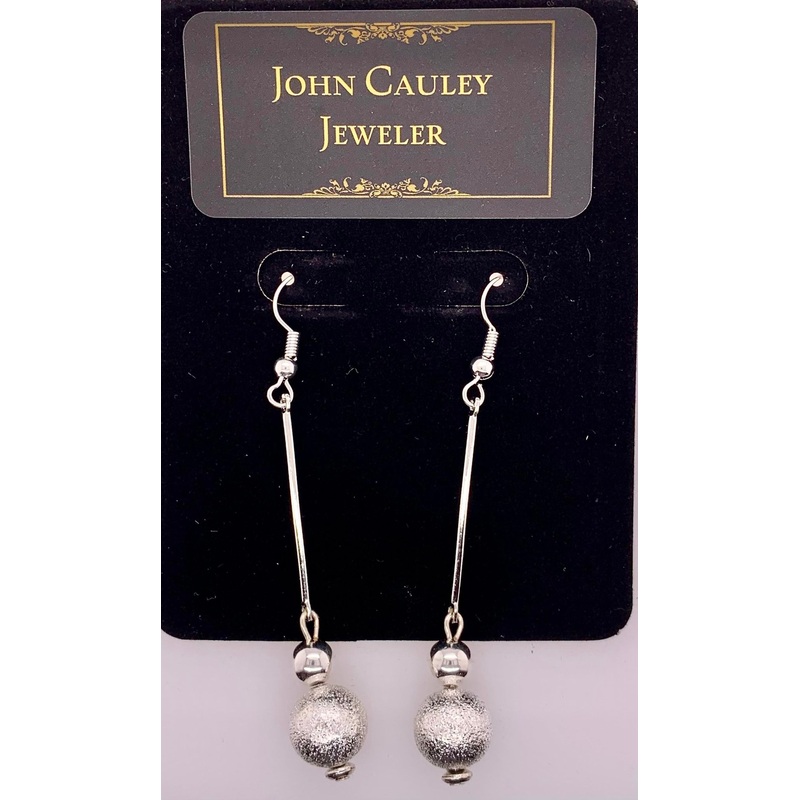 Vertical Bar Dangle Earrings