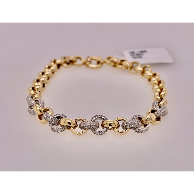 14K Diamond Bracelet