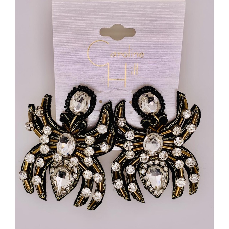 Aragog Embellished Spider Earring