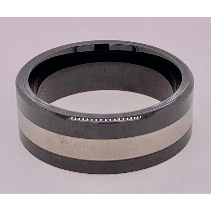 Closeout Ceramic Tungsten Band