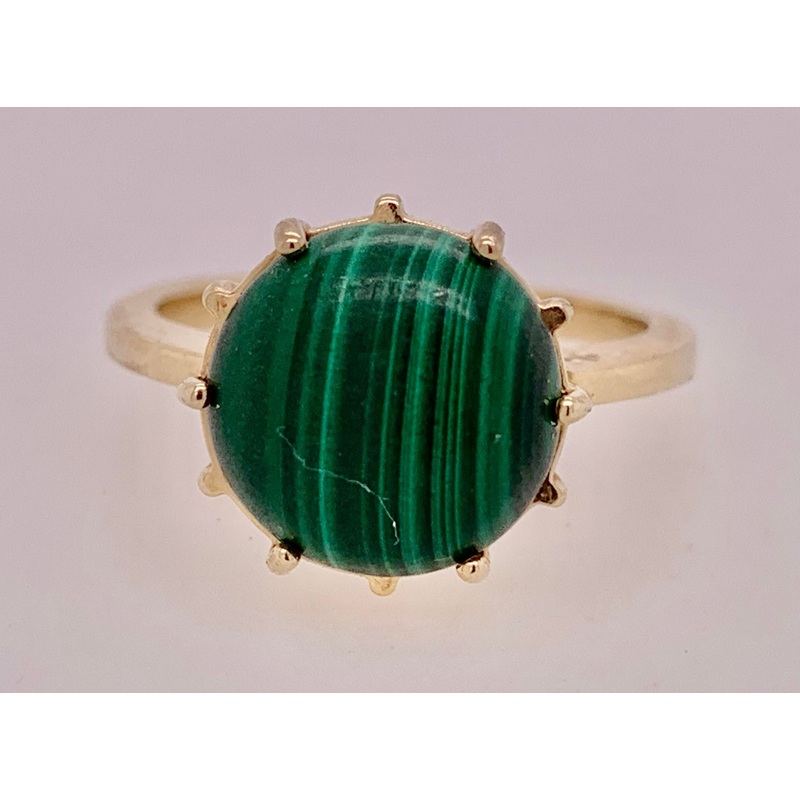 Estate Malachite Ring
