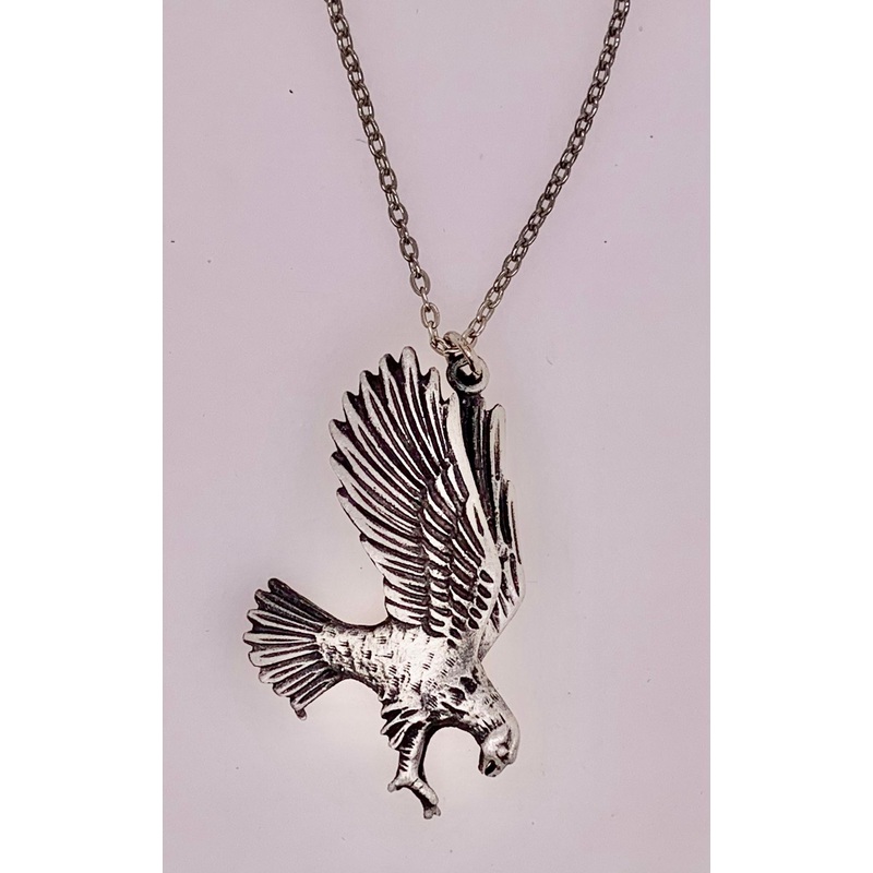 Genuine Pewter Eagle Pendant