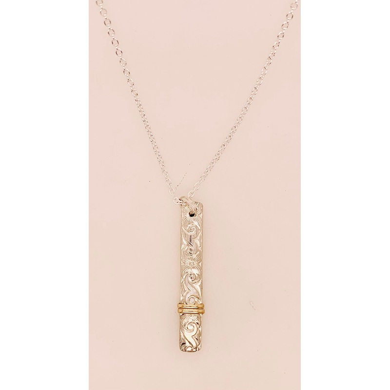 John Cauley Original Vertical Bar Necklace