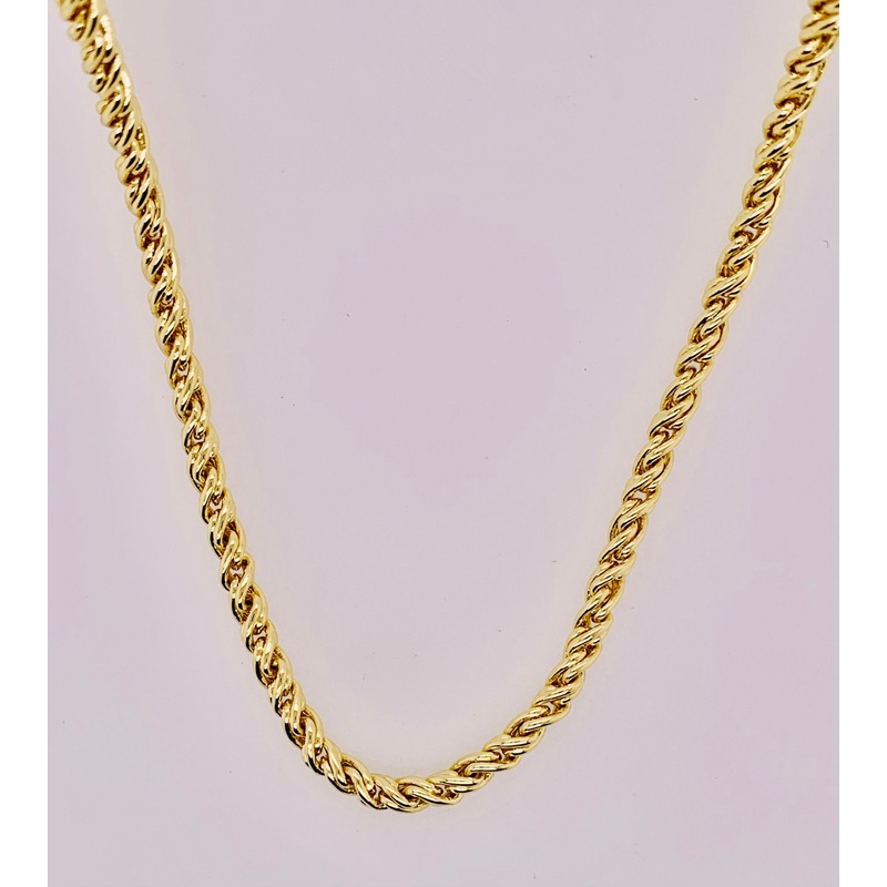 Rope Chain Tennis Necklace