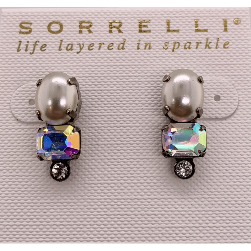 Sorrelli Faux Pearl & Crystal Earring