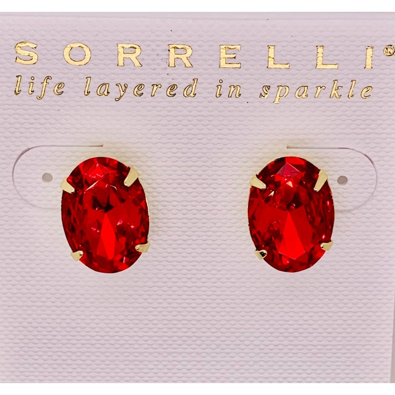 Sorrelli Oval Cut Stud Earrings