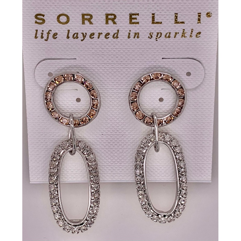 Sorrelli Ramona Oval Dangle Earrings
