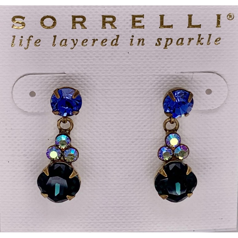 Sorrelli Simple Crystal Studded Earrings