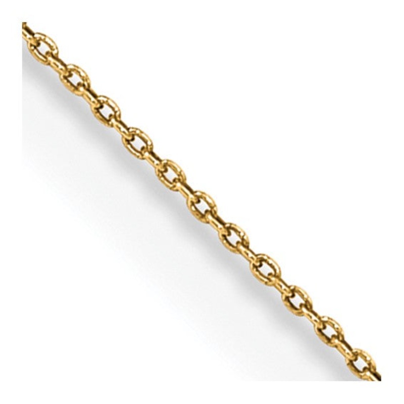 14K 16 Cable Pendant Chain