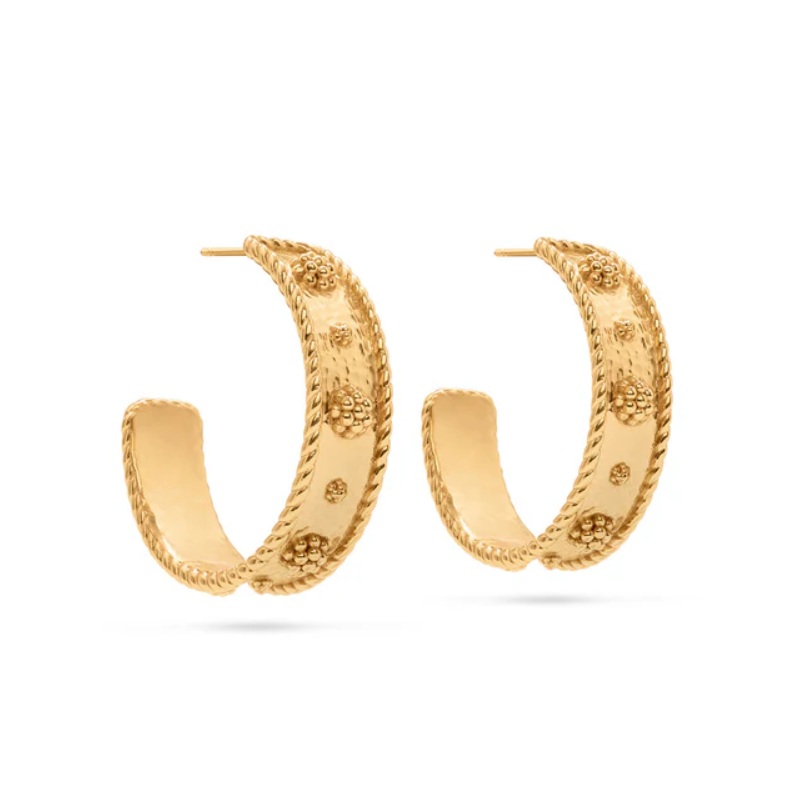 Capucine De Wulf Berry Hoop Earrings