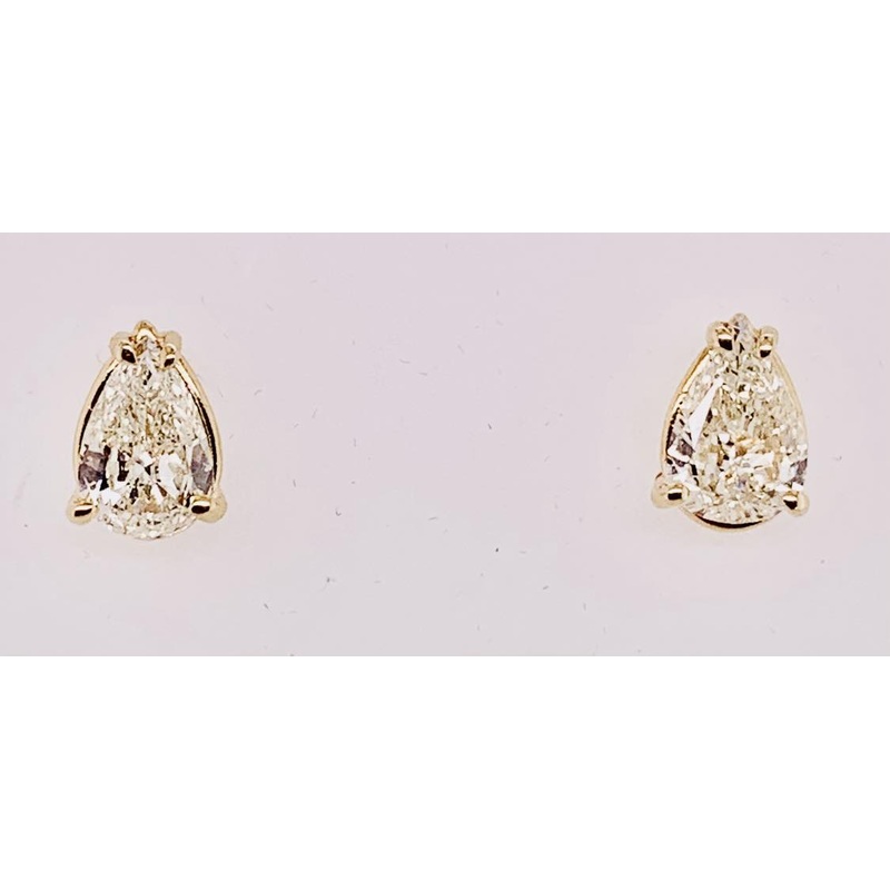Estate Diamond Stud Earrings