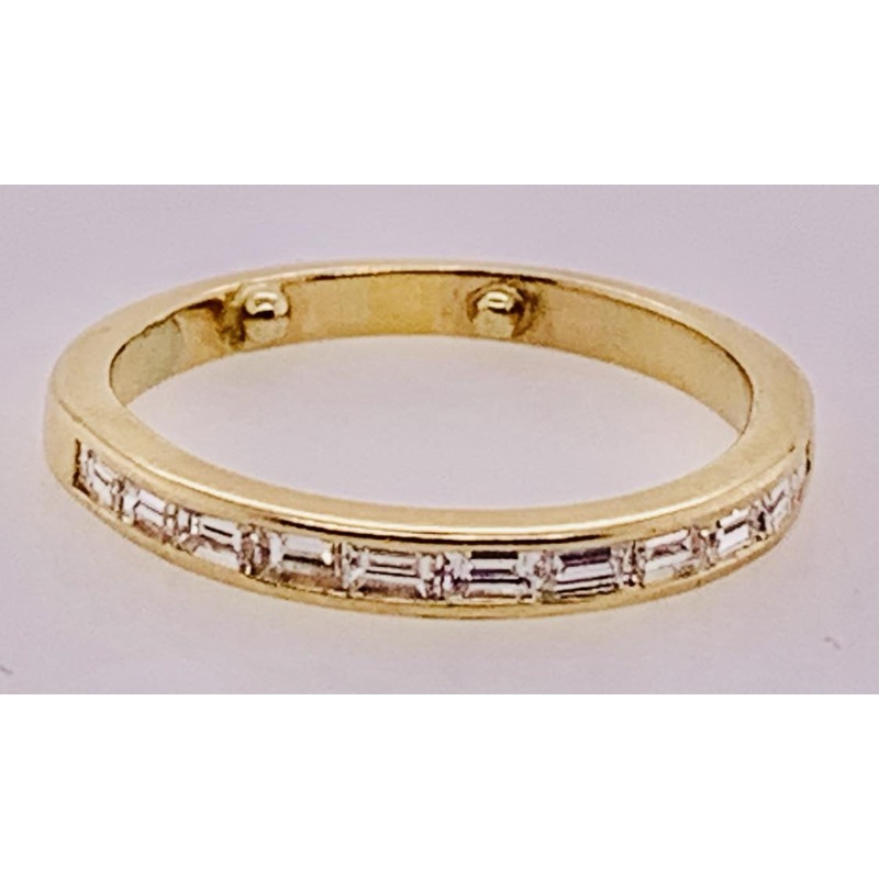 Estate Diamond Wedding Band