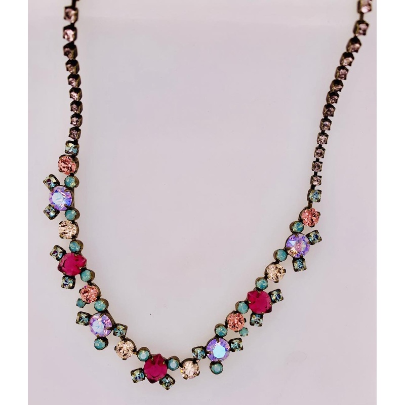 Sorrelli Perfect Harmony Line Tennis Necklace
