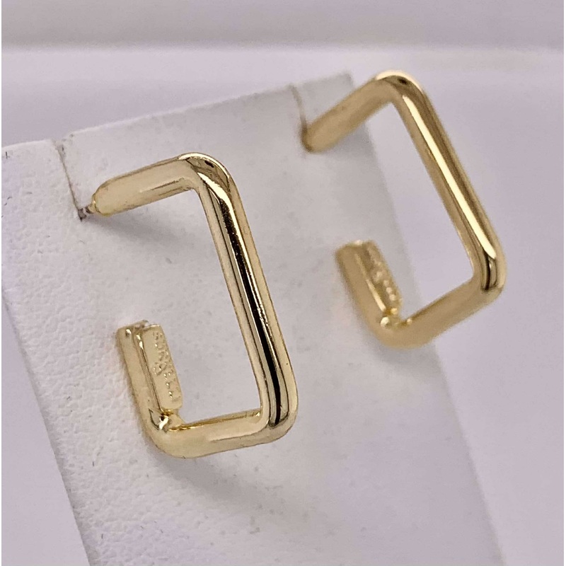 Geo Mini Hoop Earrings