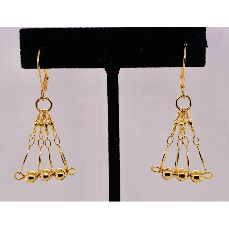 Gold-filled Dangle Earrings