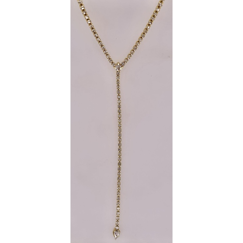 Mini Lena Lariat Long Necklace