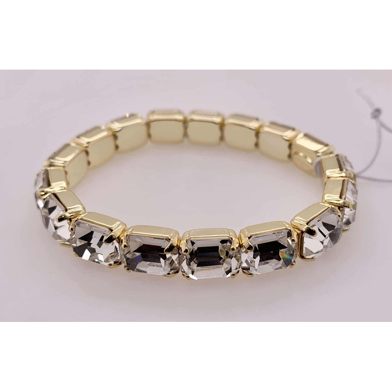 Sorrelli Easton Emerald Cut Stretch Bracelet