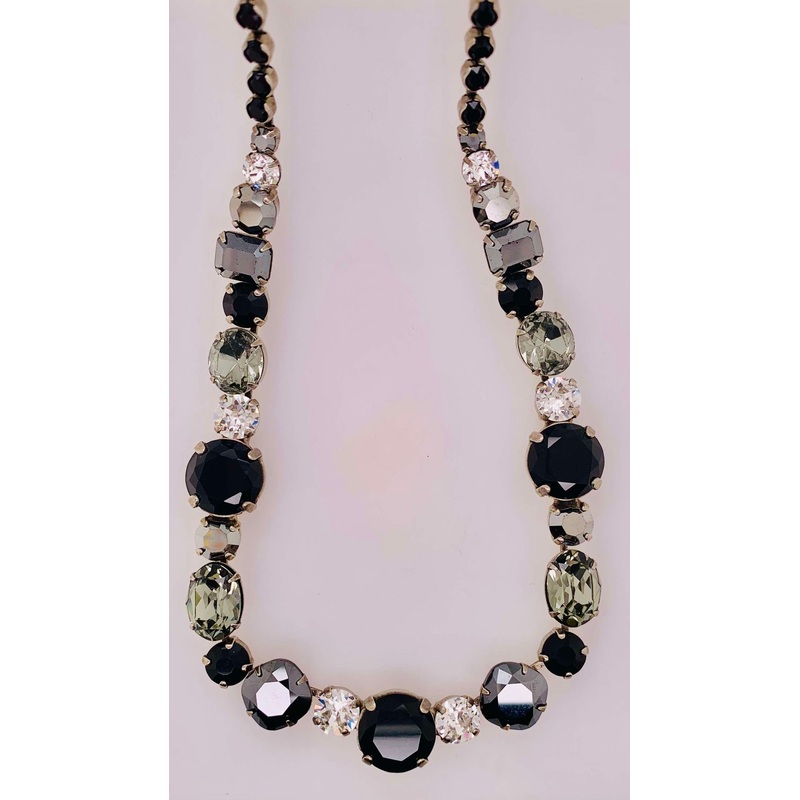 Sorrelli Graduated Classic Tennis Necklace