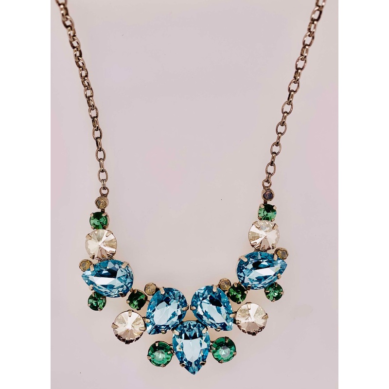 Sorrelli Pebble Blue Necklace