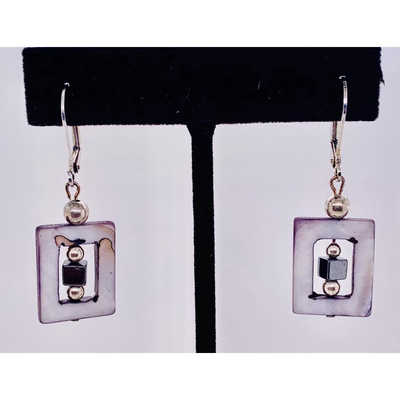 Sterling Shell Earrings