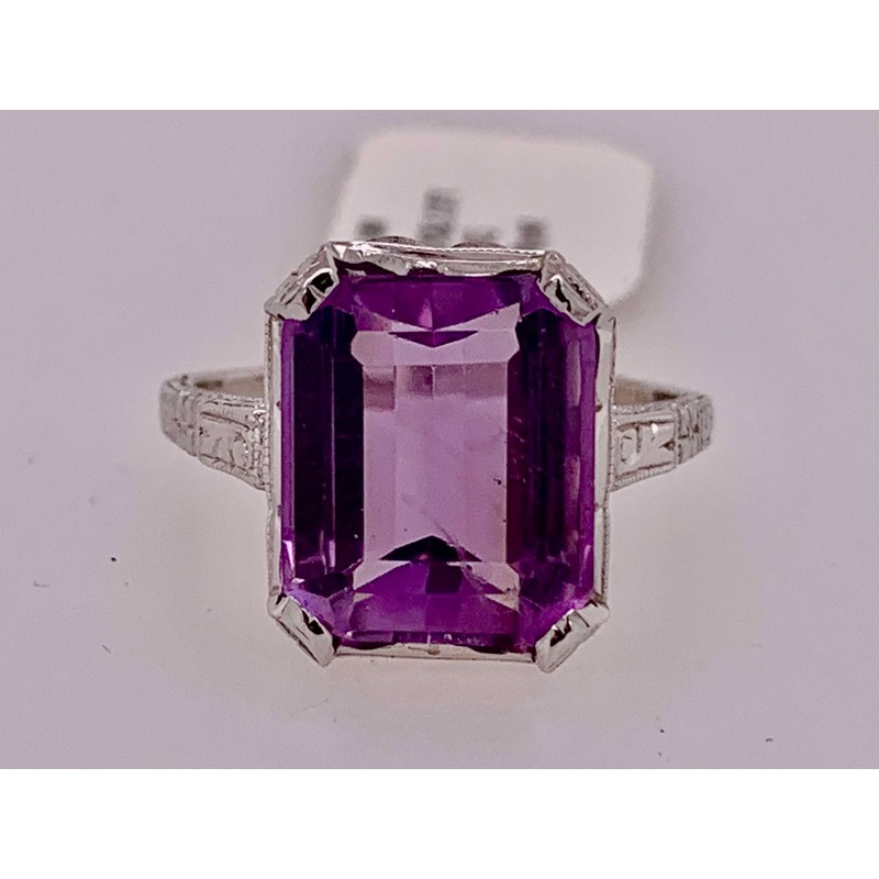 14K Estate Amethyst Ring