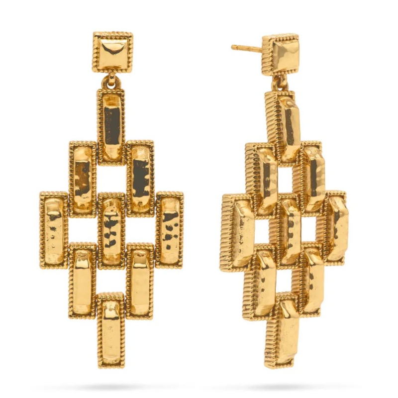 Capucine De Wulf Pathway Post Drop Earrings
