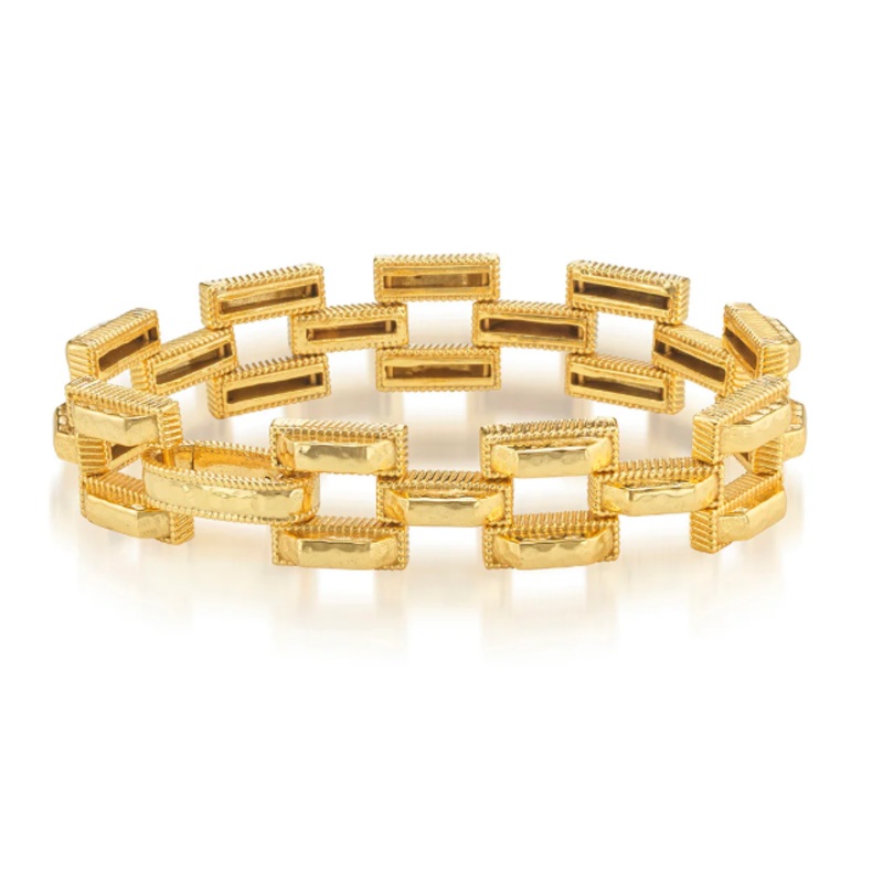 Pathway Petite Link Bracelet – Gold