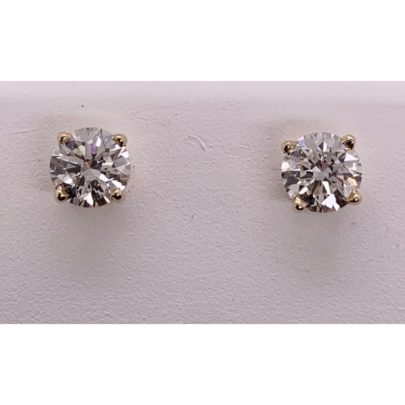 1.00CT.TW. LAB Diamond Stud Earrings