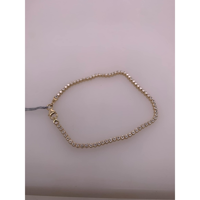14K Diamon’Oro Tennis Bracelet