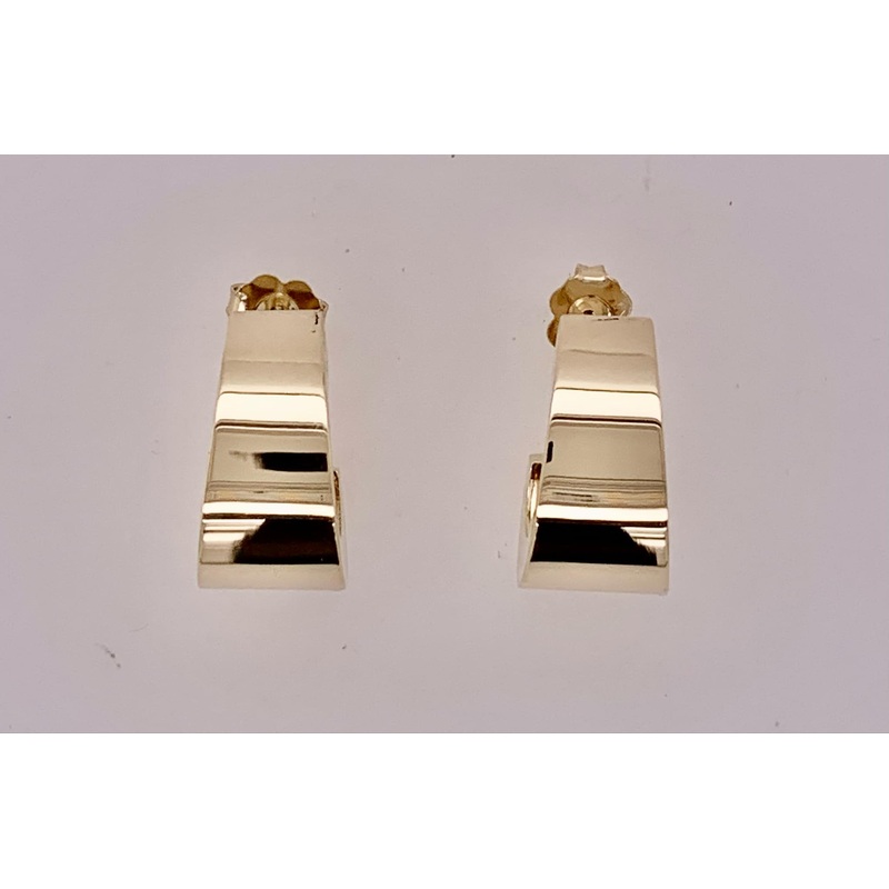 14K Half Hoop Earrings