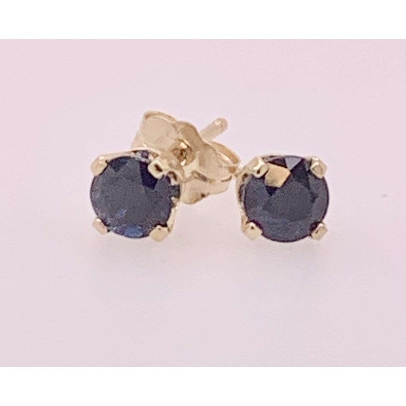 14K Sapphire Earrings