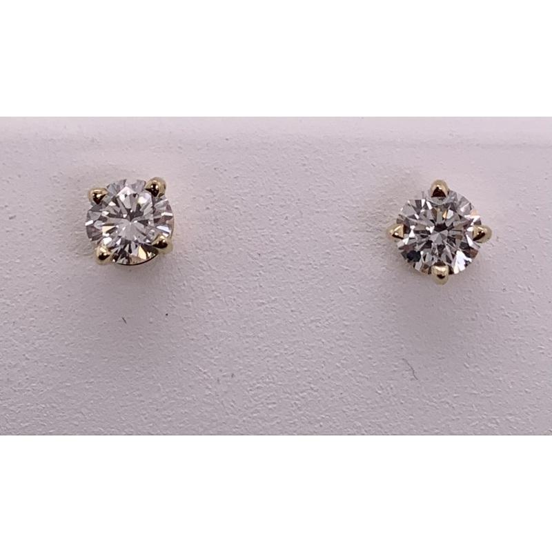 .50CT.TW. LAB Diamond Stud Earrings
