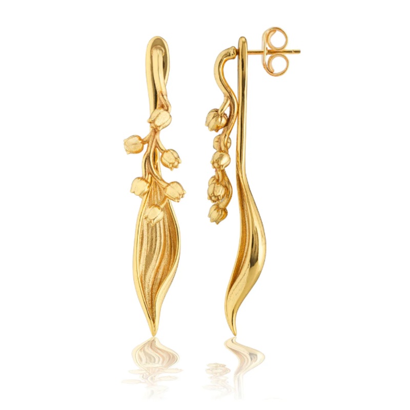 Capucine De Wulf Meadow Lily of the Valley Convertible Earrings