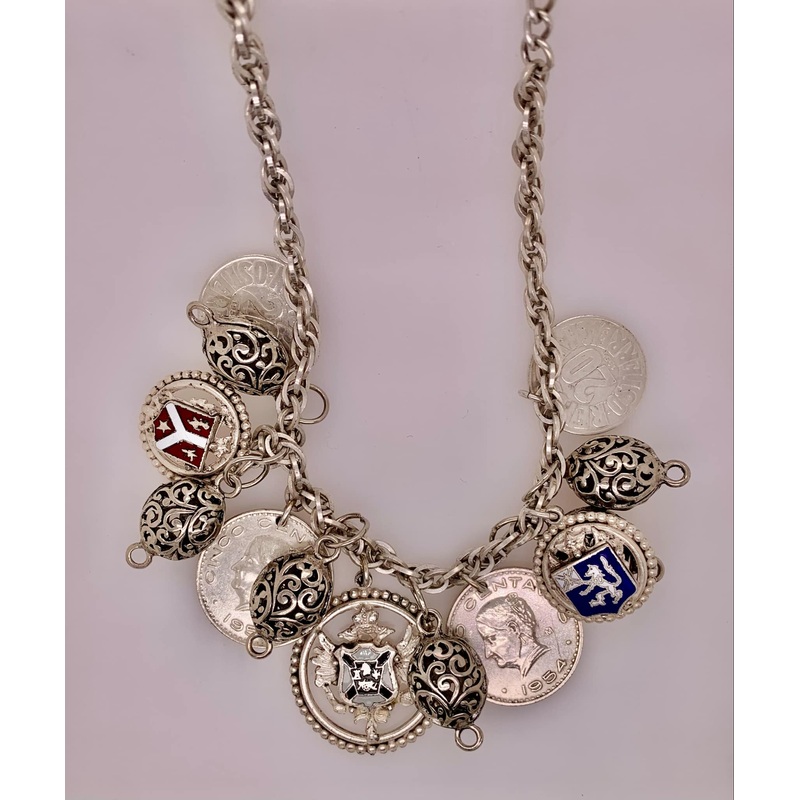 Estate Charm Necklace
