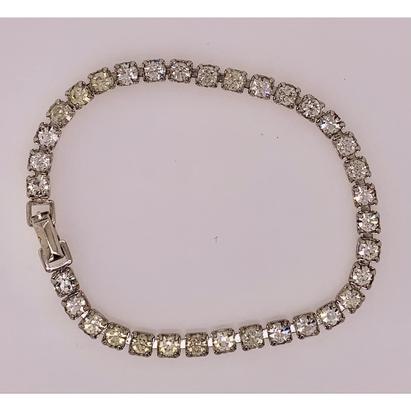 Estate Rhinestone Bracelet
