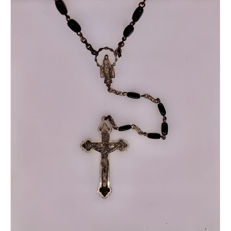 Estate Vintage Rosary Necklace