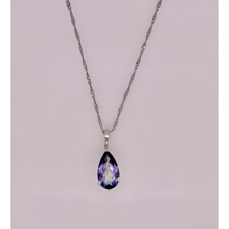 Fashion Teardrop Stone Necklace