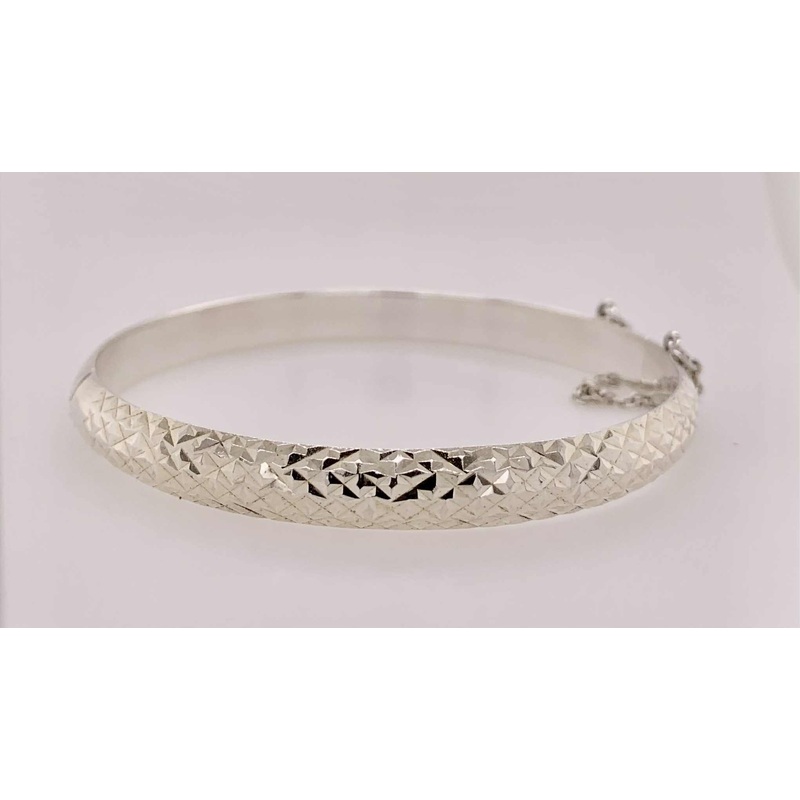 Estate Sterling Bangle Bracelet